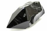 Free-Standing Polished Obsidian Point - Mexico #265391-1